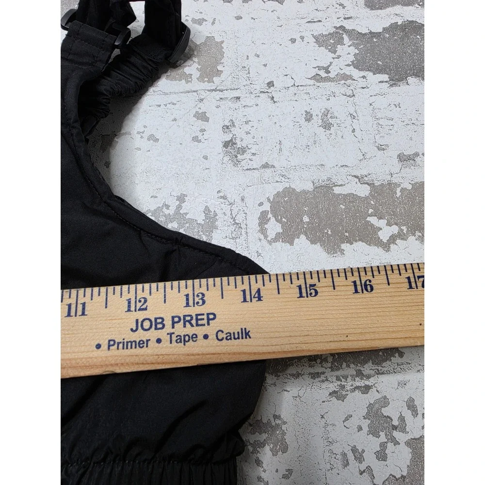 Ixtreme Outfitters Kids Black Insulated Snow Bibs Size 8 XO918119 Ski Pants